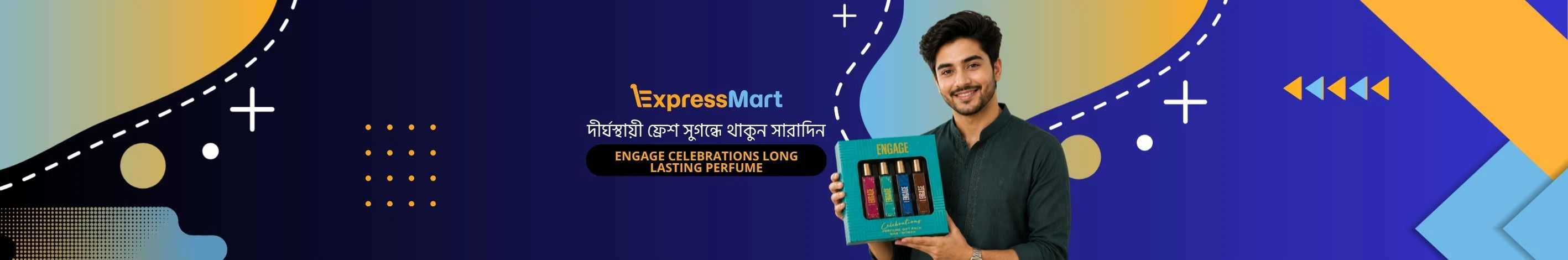 Engage Celebrations Long Lasting Perfume Gift Set 4 Pack Combo 100ml (For Men & Women) Engage Celebrations Long Lasting Perfume Gift Set 4 Pack Combo 100ml (For Men & Women)